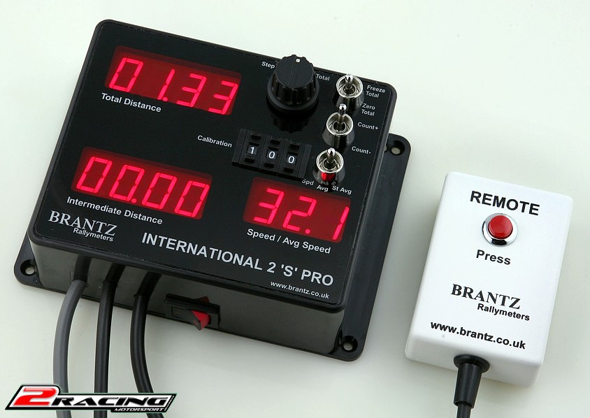Tripmaster Brantz International 2S Pro BR7 rally meter