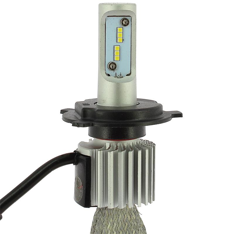 LED H4 6000K konverzní sada