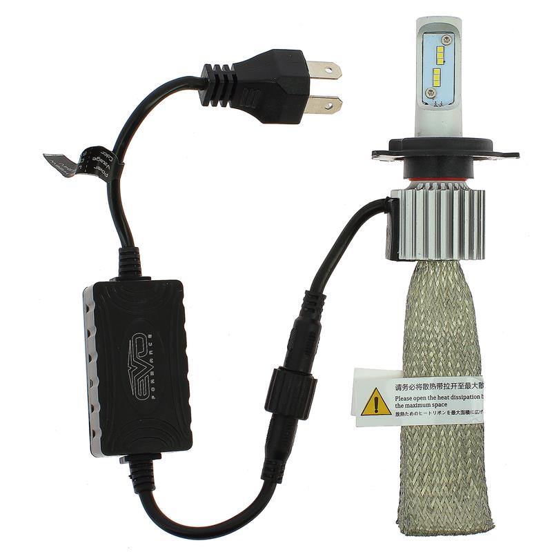 LED H4 6000K konverzní sada