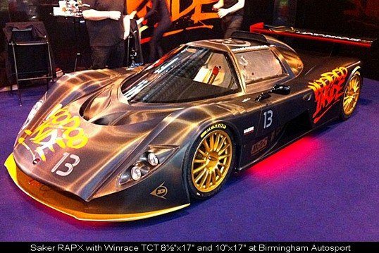 Závodní Alu disk Braid 9 až 11x13" Winrace TCT