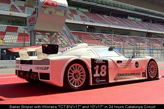 Závodní Alu disk Braid 9 až 11x13" Winrace TCT