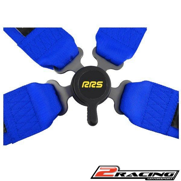 RRS EVO4 bezpečnostní pás 4bodový FIA 8854-98 modrý