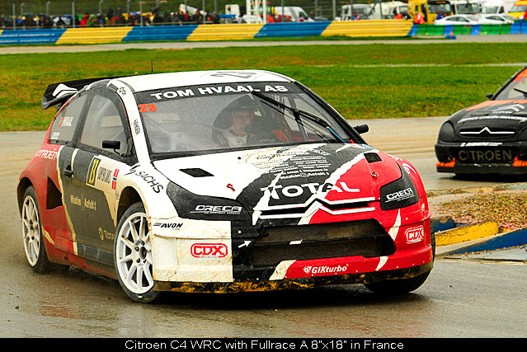 Alu disk Braid 8x18" Fullrace A Antracit ET (-30 až +70)