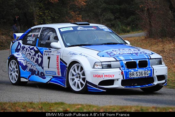 Alu na Toyota Yaris GR Braid 8x18" Fullrace A - ET (-30 až +70)