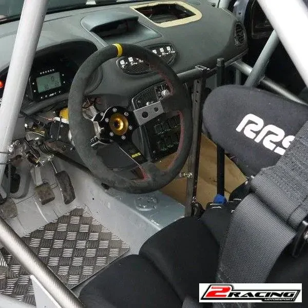 2 kusy semišový závodní volant RRS Rally a 2 potahy