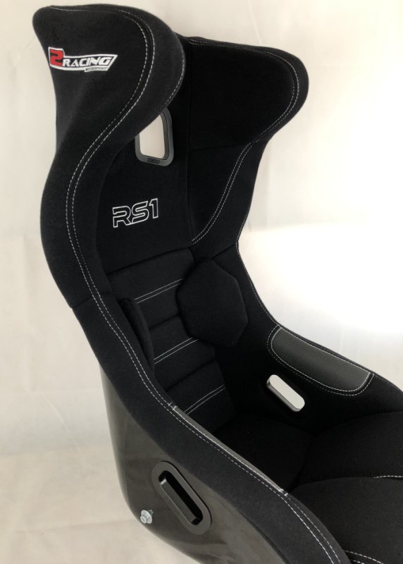  Zvýhodněný set 2 kusů 2Racing laminátová závodní sedačka FIA RS1 s homologací