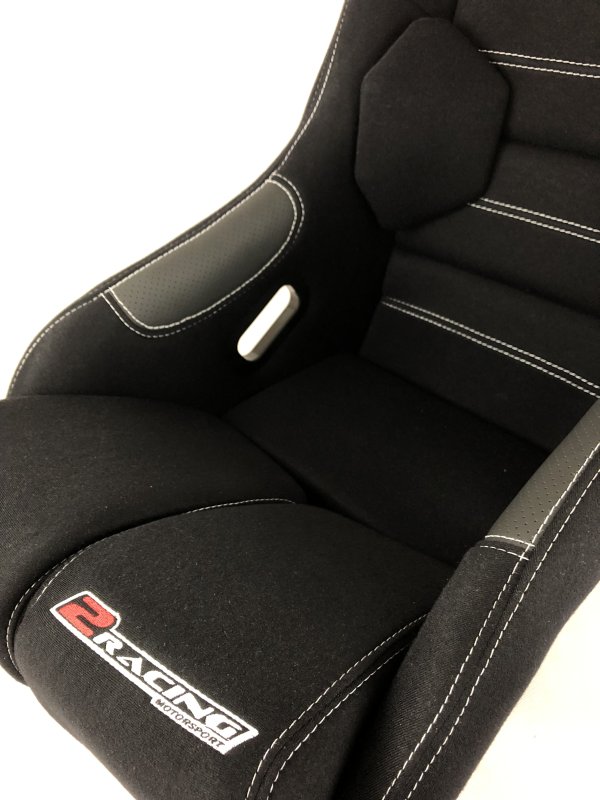  Zvýhodněný set 2 kusů 2Racing laminátová závodní sedačka FIA RS1 s homologací