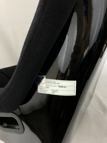  Zvýhodněný set 2 kusy 2Racing laminátová závodní sedačka FIA RTS s homologací