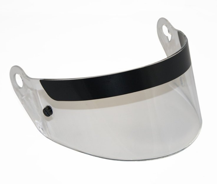 Integrální závodní helma Circuit HANS FIA 8859-2015 SNELL SA2020 bílo černá RRS