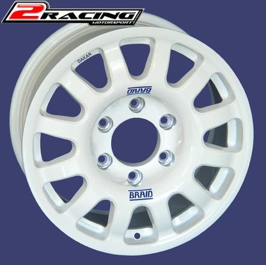 Závodní Alu disk Braid 7x16" Fullrace T Dakar (4x4) - ET (-25 až +50) Antracit