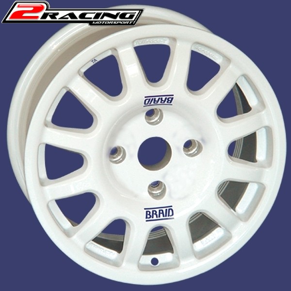 Škoda 4x130 závodní hliníkový disk Braid 7x15" Fullrace TA - ET (+10 až +60)