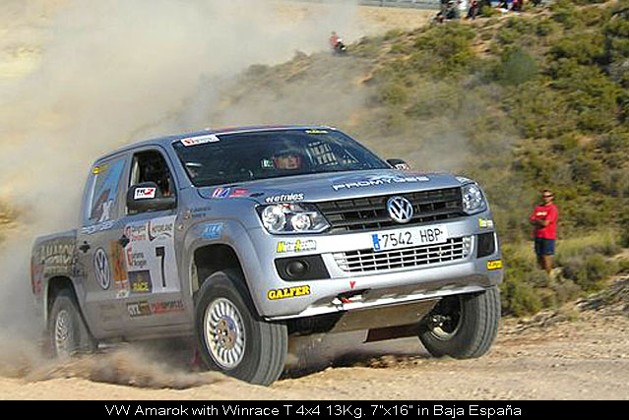 Závodní Alu disk Braid 7x16" Winrace T (4x4) - ET (-25 až +46)