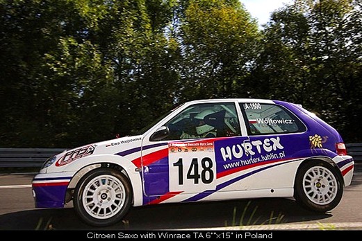 Škoda 4x130 závodní hliníkový disk Braid 6x14" Winrace TA ET+12 až +53