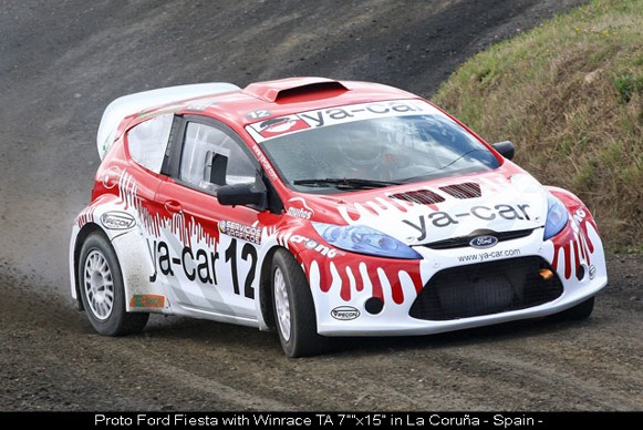 Škoda 4x130 závodní hliníkový disk Braid 6x14" Winrace TA ET+12 až +53