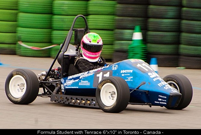 Závodní Alu disk Braid 6x10" (3+3) Tenrace + - ET (3+3)