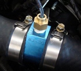 Adaptér pro čidlo teploty vody na hadici 36mm