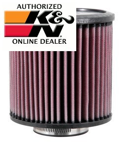 KN univerzální sportovní filtr 64mm vstup, výška 149mm E-1006