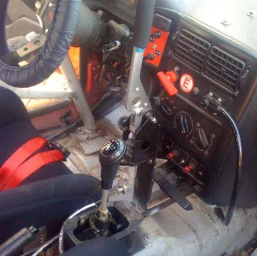 Hydraulická ruční brzda s alu válečkem 17mm- na závod rally - 2Racing