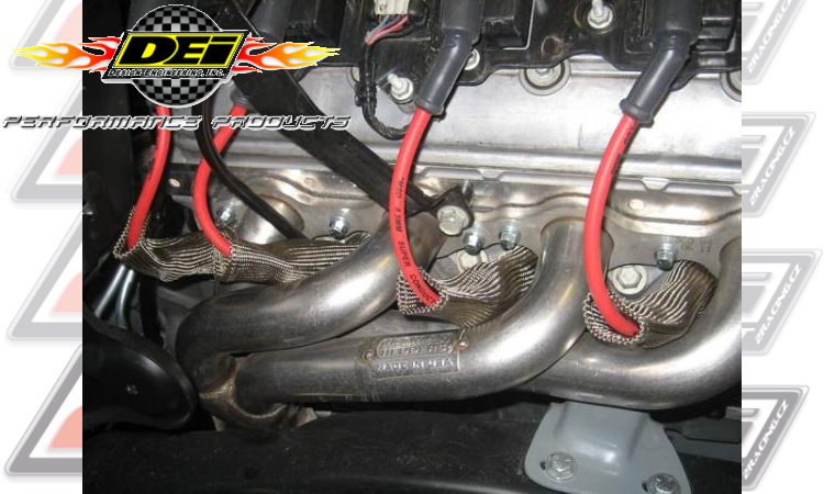 DEI tepelná izolace zapalovacích kabelů - bodka na svíčku motoru - do 649C - Protect-A-Boot-XL