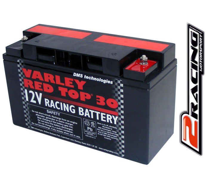 Varley Red TOP 30 startovací akumulátor pro závodní účely - 12V 30Ah 550A (CA)