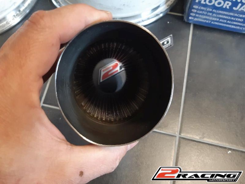 Univerzální nerezový rezonátor výfuku 80/102mm délka 415mm