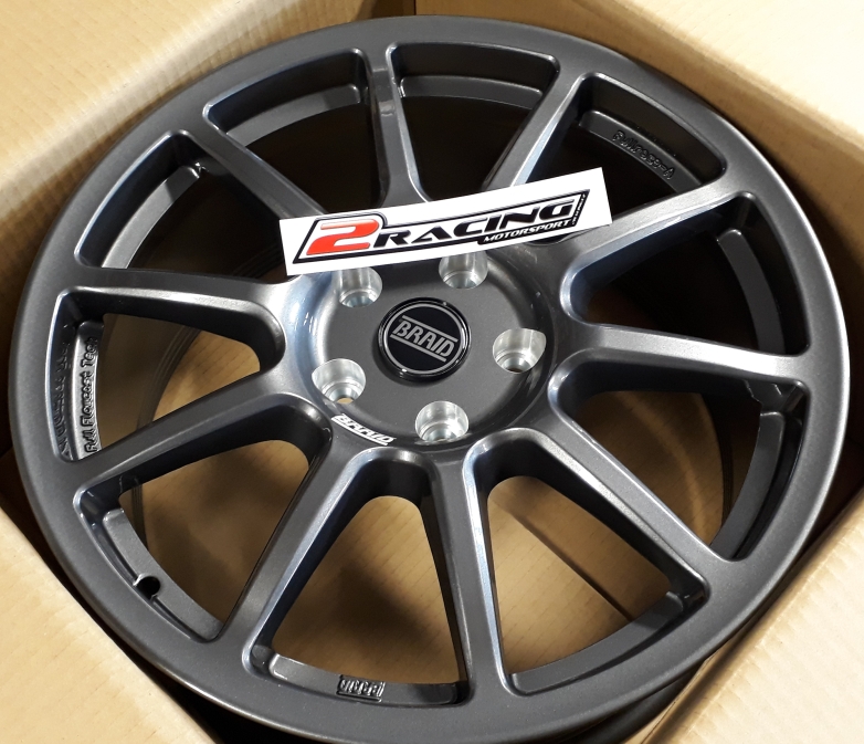Alu disk Braid 8x18" Fullrace A Antracit ET (-30 až +70)
