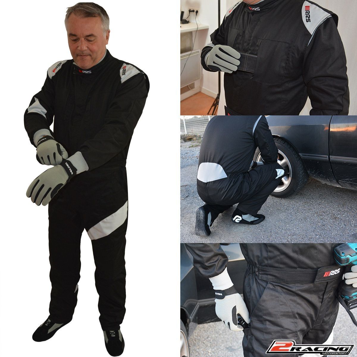 Kombinéza RRS pro mechaniky černá