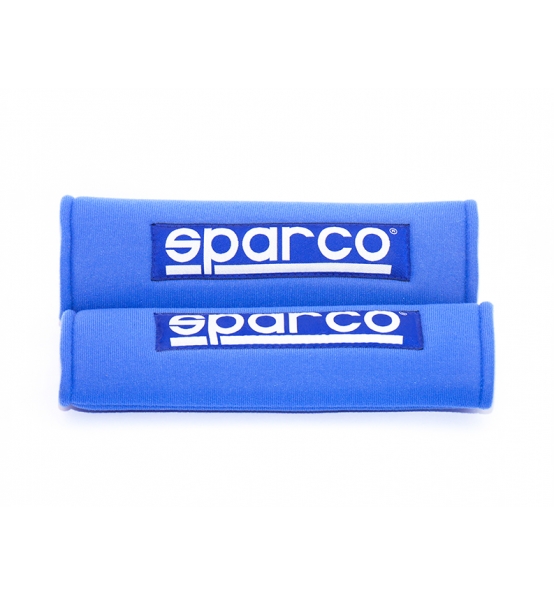 Návleky na bezpečnostní pásy 3" Sparco modré