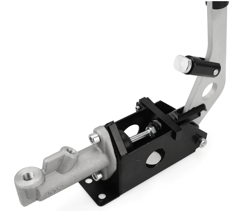 Ruční hydraulická brzda vertikální s alu válečkem 17mm- na závod rally - 2Racing