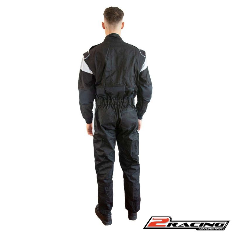 Kombinéza RRS pro mechaniky černá částečně zateplená