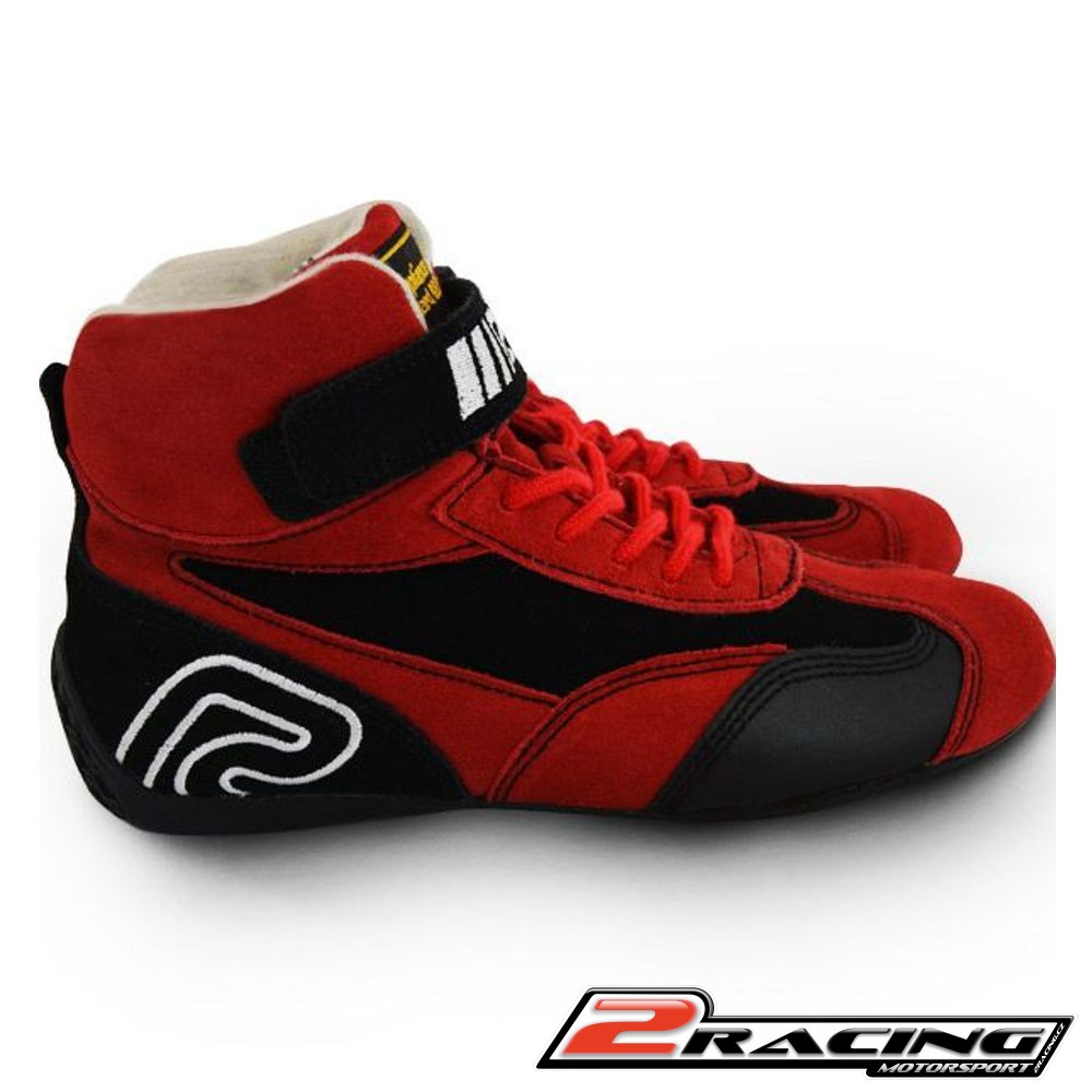 Závodní boty RRS FIA 8856-2018 červená