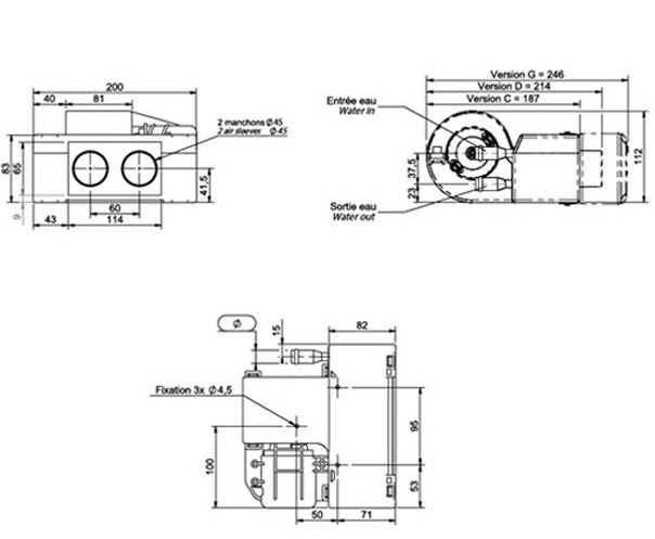Topení s ventilátorem 12V do závodního auta, karavanu, lodě 