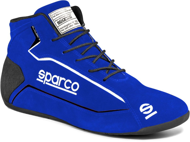 Závodní boty FIA Sparco Slalom plus modrá