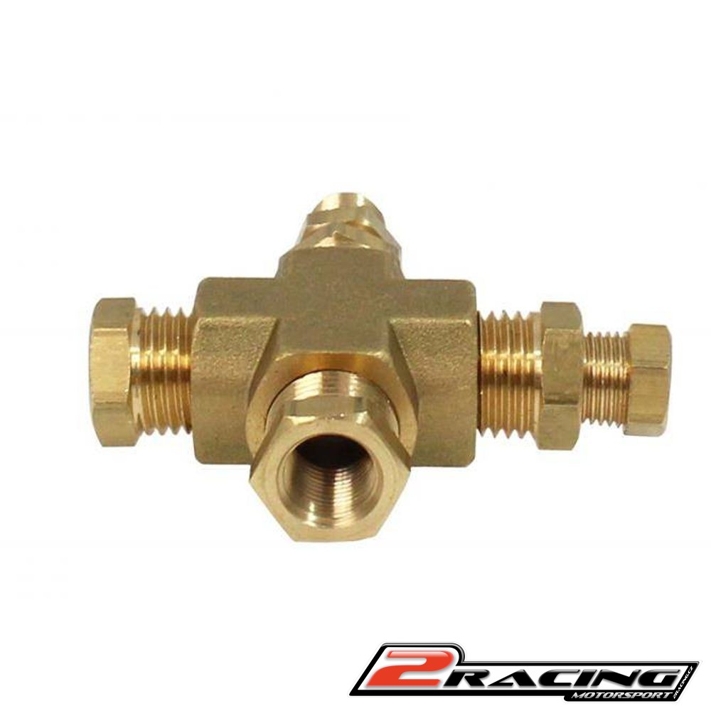 Adaptér pro připojení čidla teploty a tlaku oleje 1/8x27NPTF a M10x1