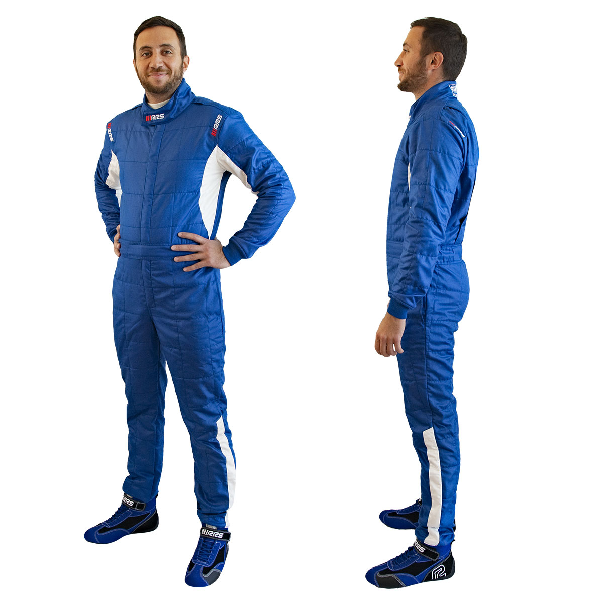RRS Diamond Star závodní kombinéza modrá FIA 8856-2018 100% Nomex