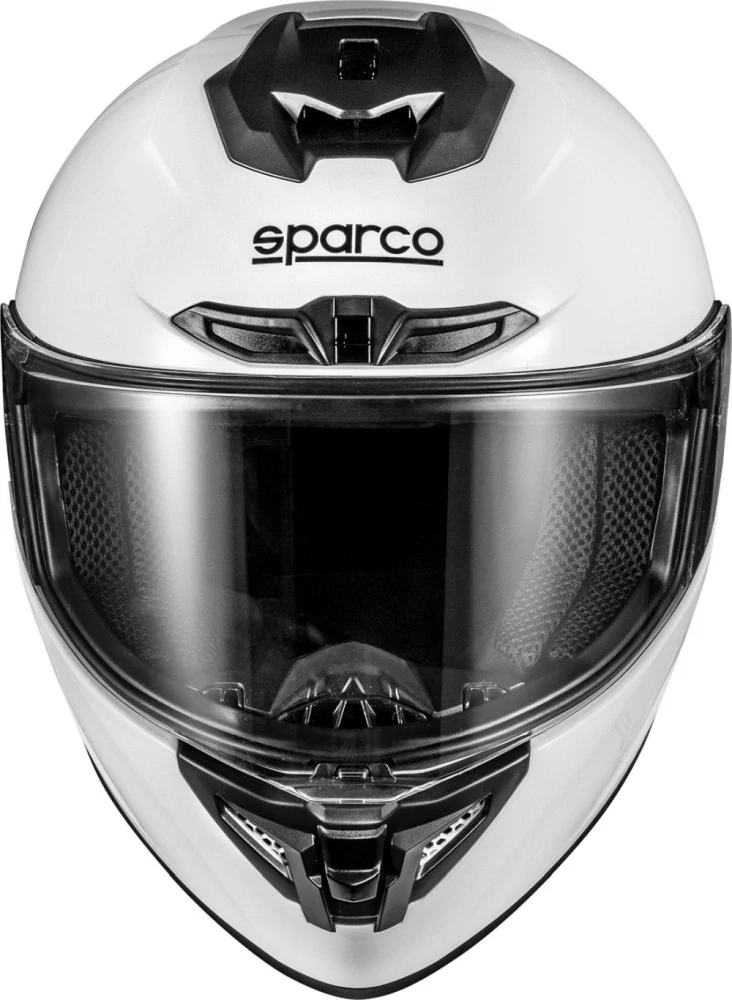 Integrální závodní helma Sparco X-Pro bílá