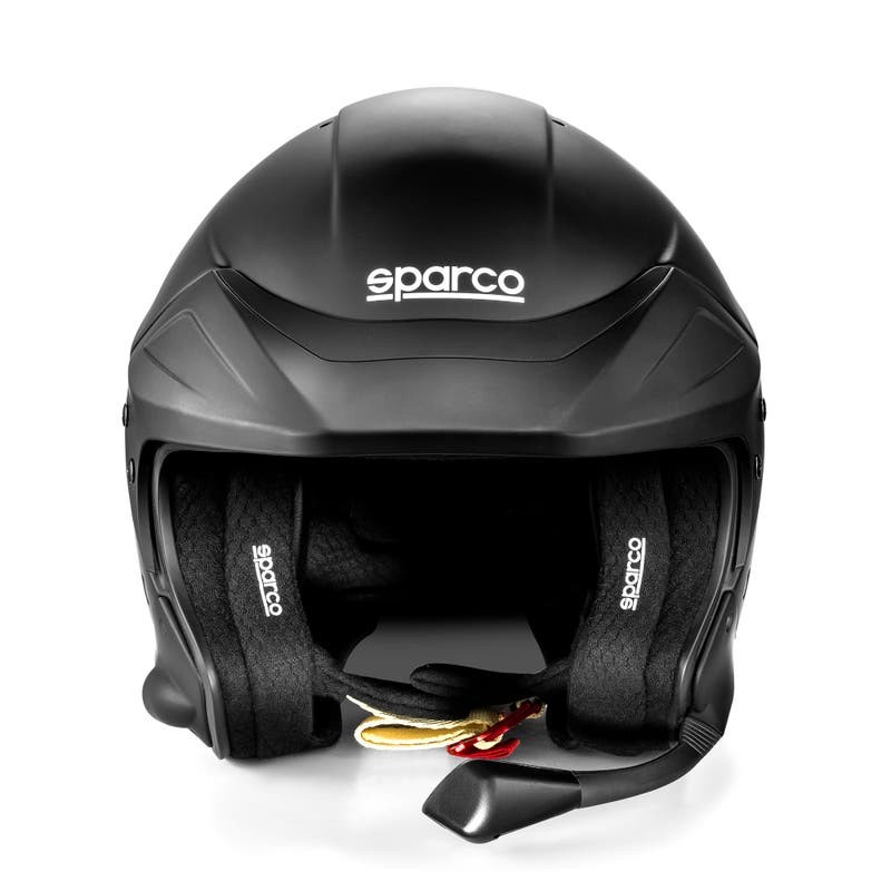 Sparco Flux RJ-i závodní Jet helma s interkomem FIA 8859-2024 černá