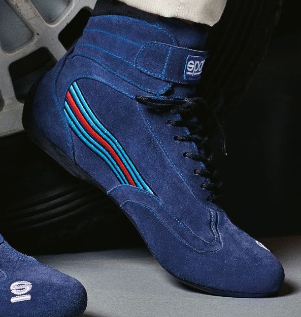 Boty Sparco Top Martini Racing s FIA homologací modré