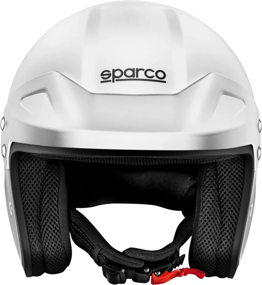 Jet otevřená závodní helma Sparco J-Pro bílá