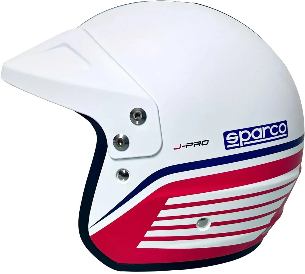 Jet otevřená závodní helma Sparco J-Pro Martini Racing