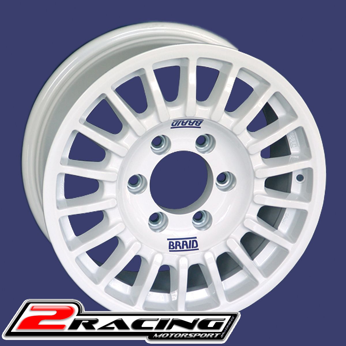 Závodní Alu disk Braid 7,5x17" Winrace T (4x4) - ET (-5 až +45)