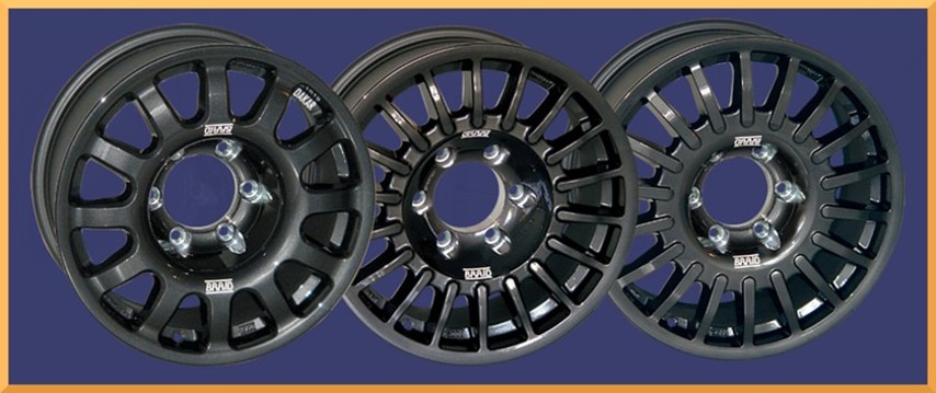 Závodní Alu disk Braid 7x16" Winrace T (4x4) - ET (-25 až +46) Antracit