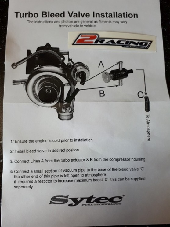 Turbo boost regulátor tlaku turba Sytec