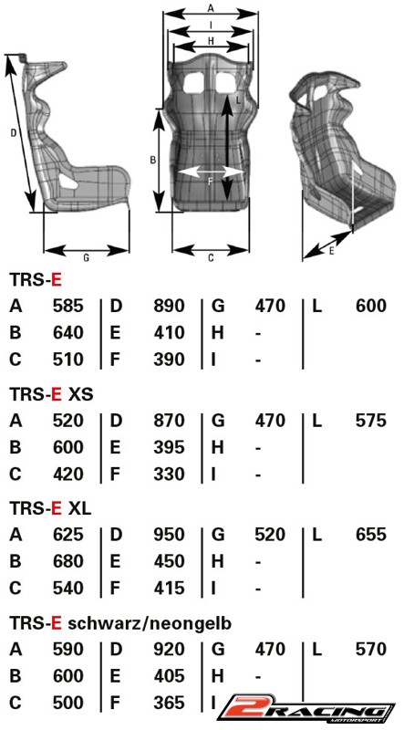 Závodní FIA sedačka OMP TRS-E vel. XL