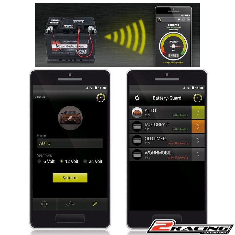 Battery guard - sledování stavu autobaterie přes bluetooth