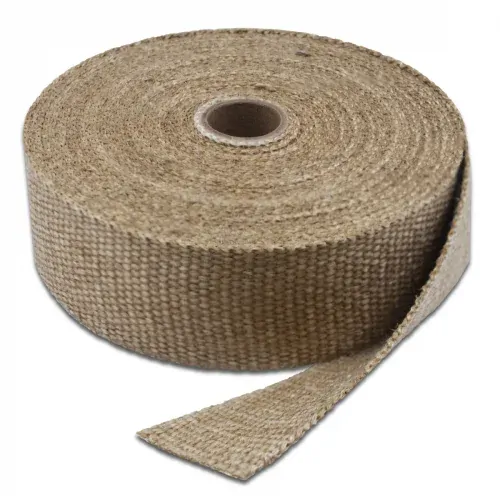 Tepelná izolace Thermotec na svody výfuku 50mm/15m BÉŽOVÁ omotávka na svody do 1727 Celsia