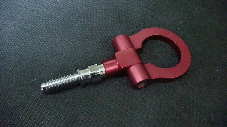 Tažné oko do původního úchytu, sklopné, -hliníkové- tow hook- přední-pro Evropské vozy