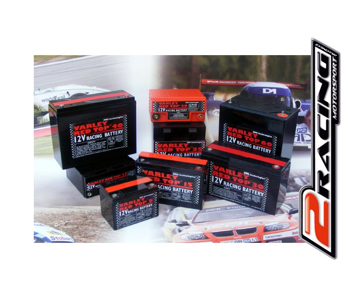 Varley Red TOP 30 startovací akumulátor pro závodní účely - 12V 30Ah 550A (CA)