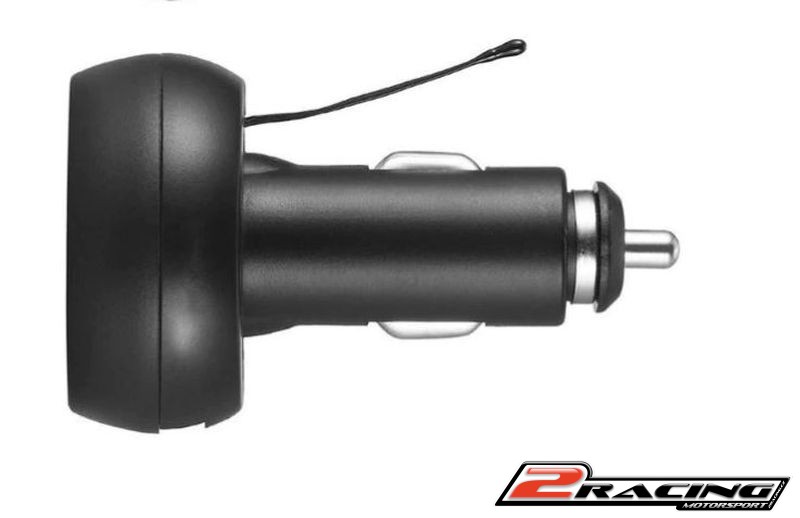 Auto voltmetr teploměr USB 12V 24V - dva displeje