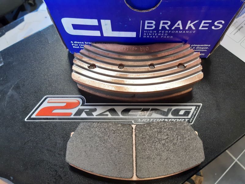 Přední závodní destičky CL Brakes 5004W50T17 RC8-R